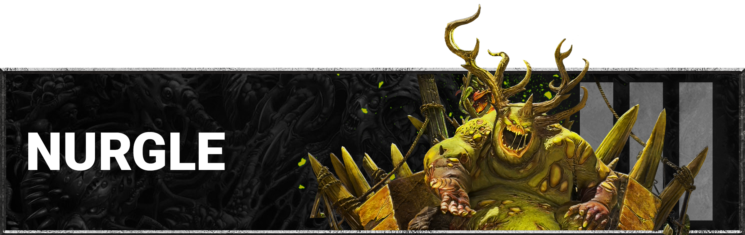 Balance changes to the NURGLE race and factions, available to owners of Total War: WARHAMMER III.